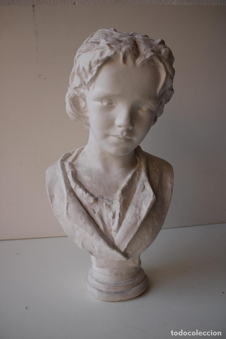 Arte: busto escultura firmada - Foto 1