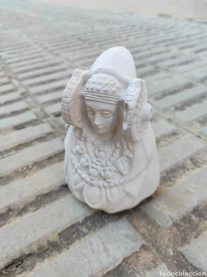 Arte: Pareja de Figuras de la Dama de Elche en Escayola - Foto 4