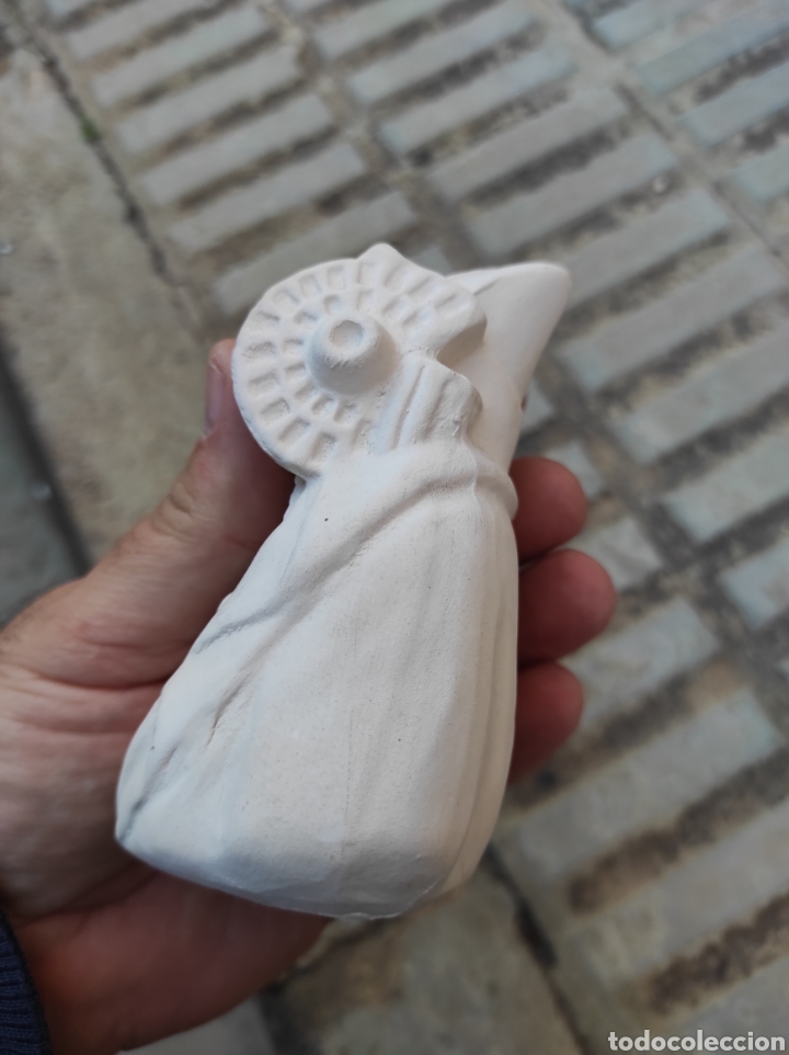 Arte: Pareja de Figuras de la Dama de Elche en Escayola - Foto 9