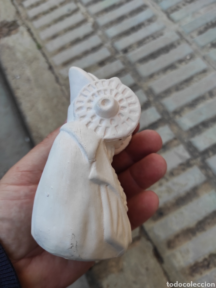 Arte: Pareja de Figuras de la Dama de Elche en Escayola - Foto 11