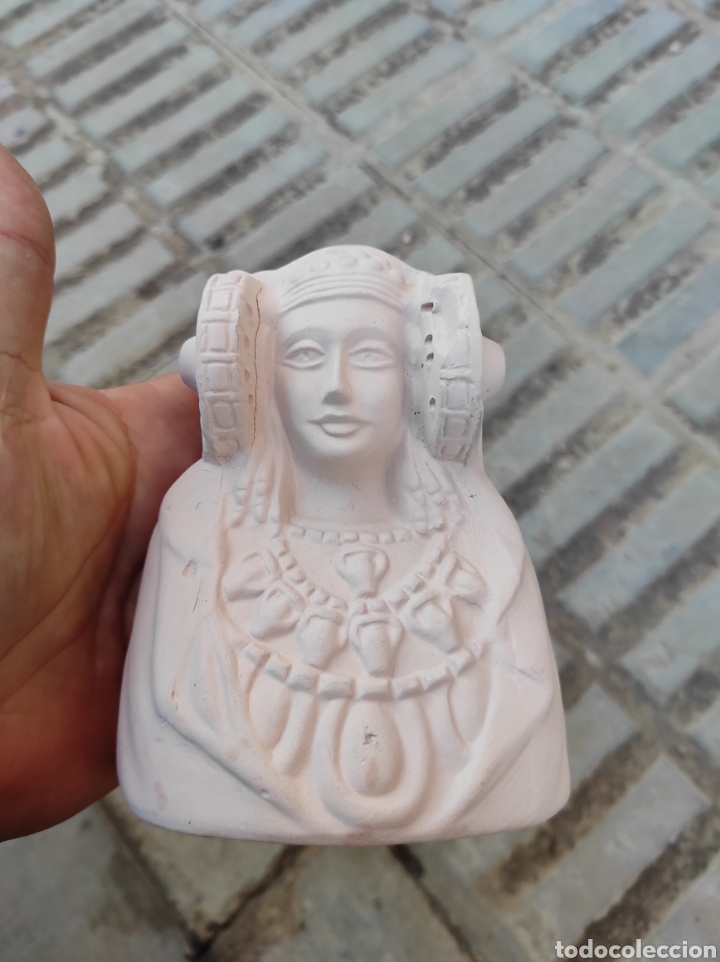 Arte: Pareja de Figuras de la Dama de Elche en Escayola - Foto 17