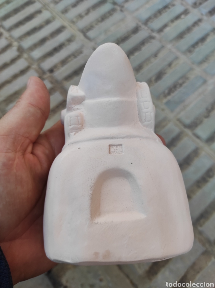 Arte: Pareja de Figuras de la Dama de Elche en Escayola - Foto 24