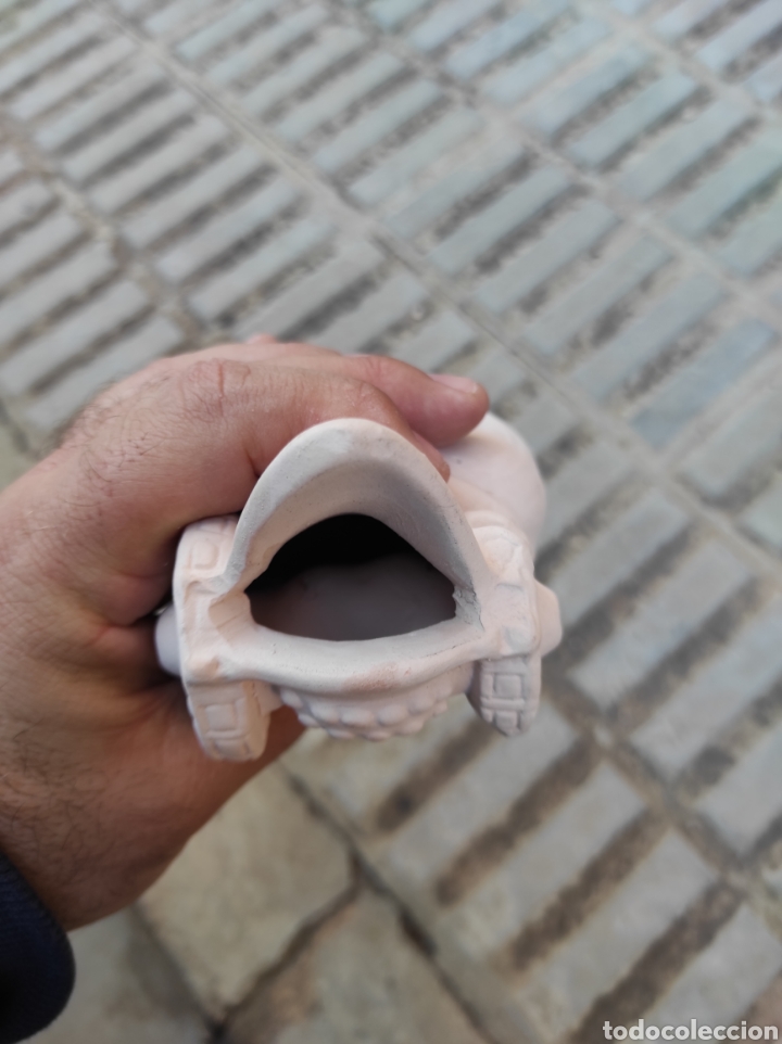 Arte: Pareja de Figuras de la Dama de Elche en Escayola - Foto 26