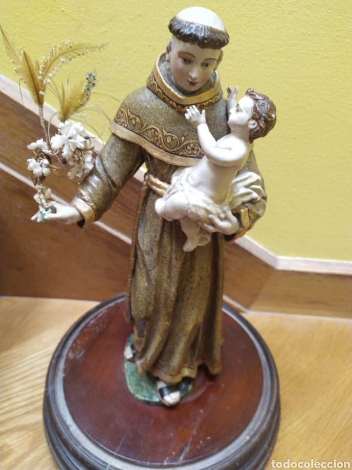 Arte: San antonio, policromado - Foto 3