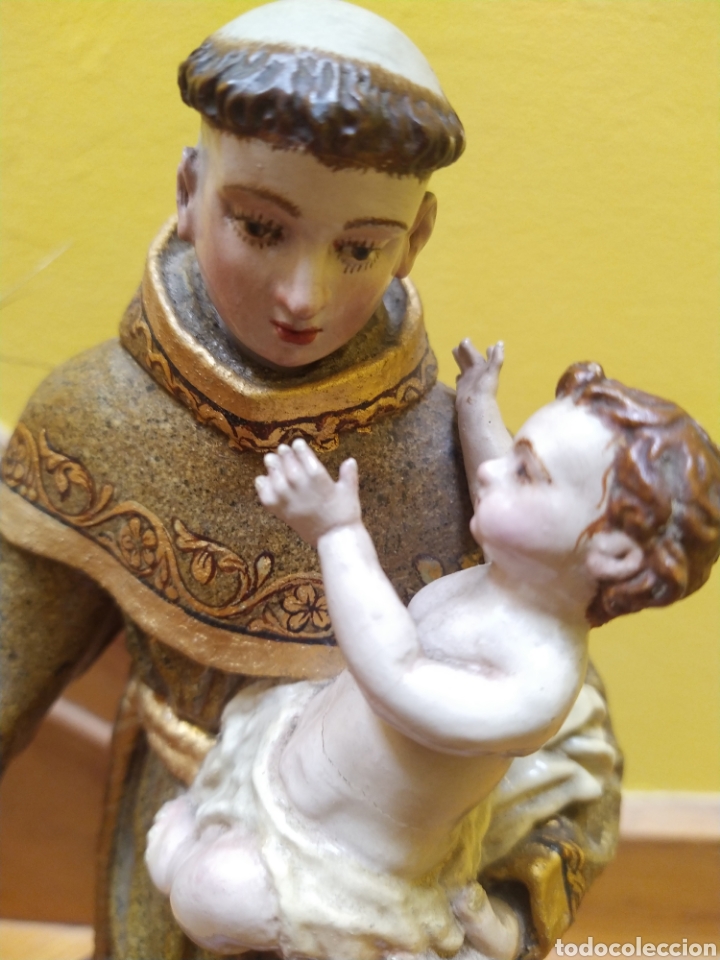 Arte: San antonio, policromado - Foto 4