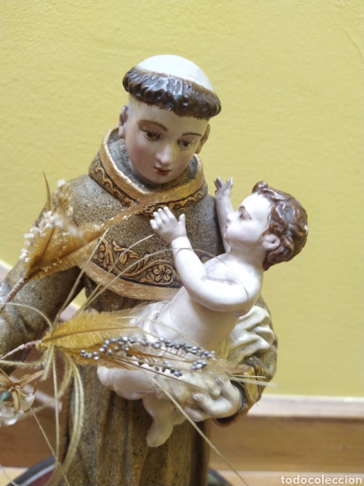 Arte: San antonio, policromado - Foto 9