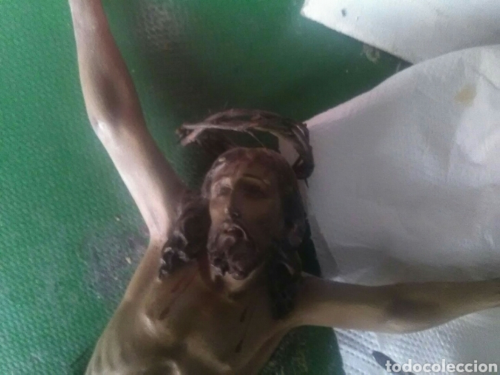 Arte: Cristo en la cruz, con sell&oacute; - Foto 3