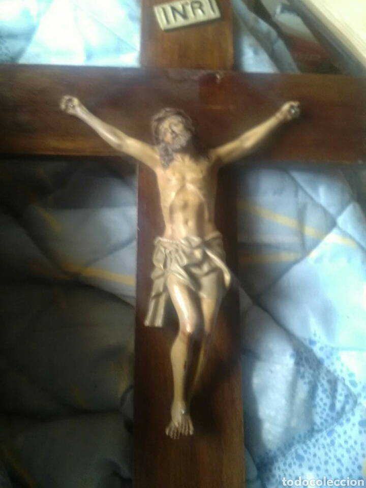 Arte: Cristo en la cruz, con sell&oacute; - Foto 9