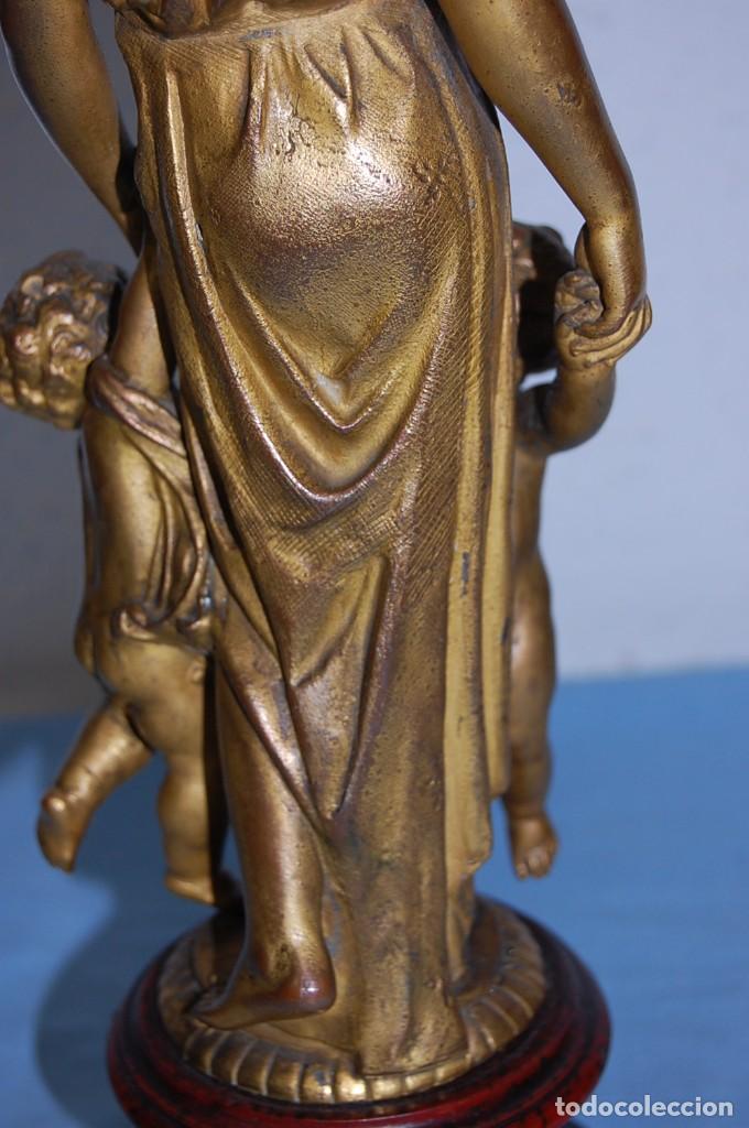 Arte: ANTIGUA ESCULTURA MATERNIDAD - Foto 10