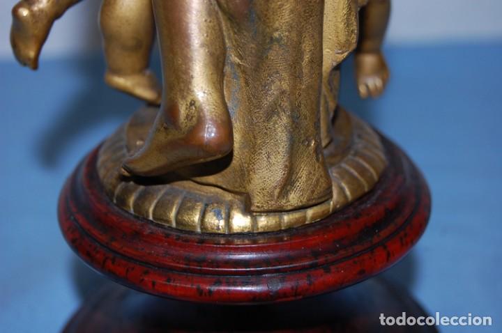 Arte: ANTIGUA ESCULTURA MATERNIDAD - Foto 11