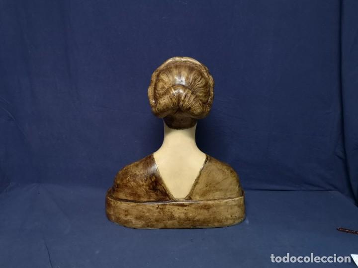 Arte: ESCULTURA BUSTO JOVEN MEDIEVAL - Foto 8