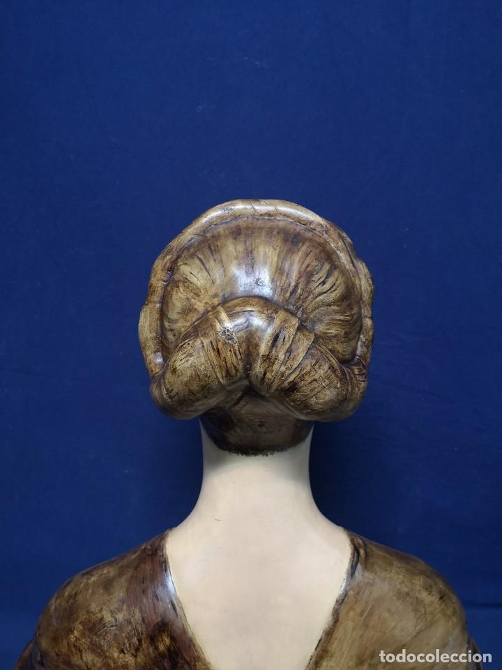 Arte: ESCULTURA BUSTO JOVEN MEDIEVAL - Foto 9