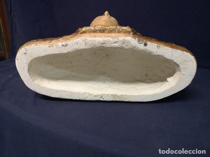 Arte: ESCULTURA BUSTO JOVEN MEDIEVAL - Foto 12
