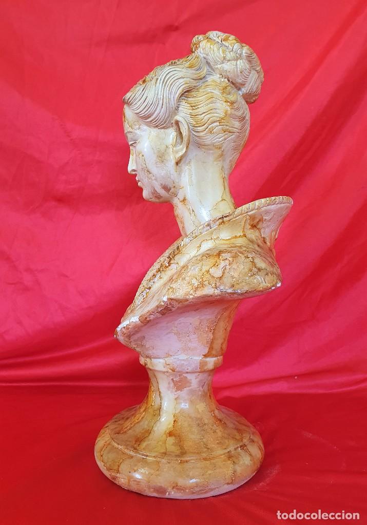 Arte: BUSTO DE ESTUCO POLICROMADO - Foto 3