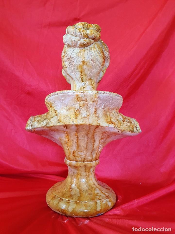 Arte: BUSTO DE ESTUCO POLICROMADO - Foto 4