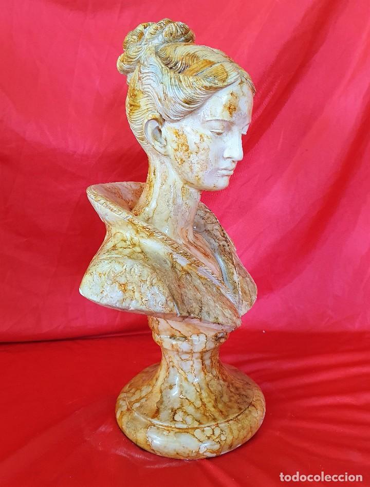 Arte: BUSTO DE ESTUCO POLICROMADO - Foto 5