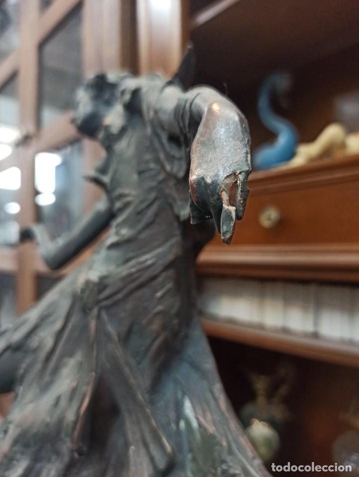 Arte: Gran figura de joven bailarina. V2 - Foto 7