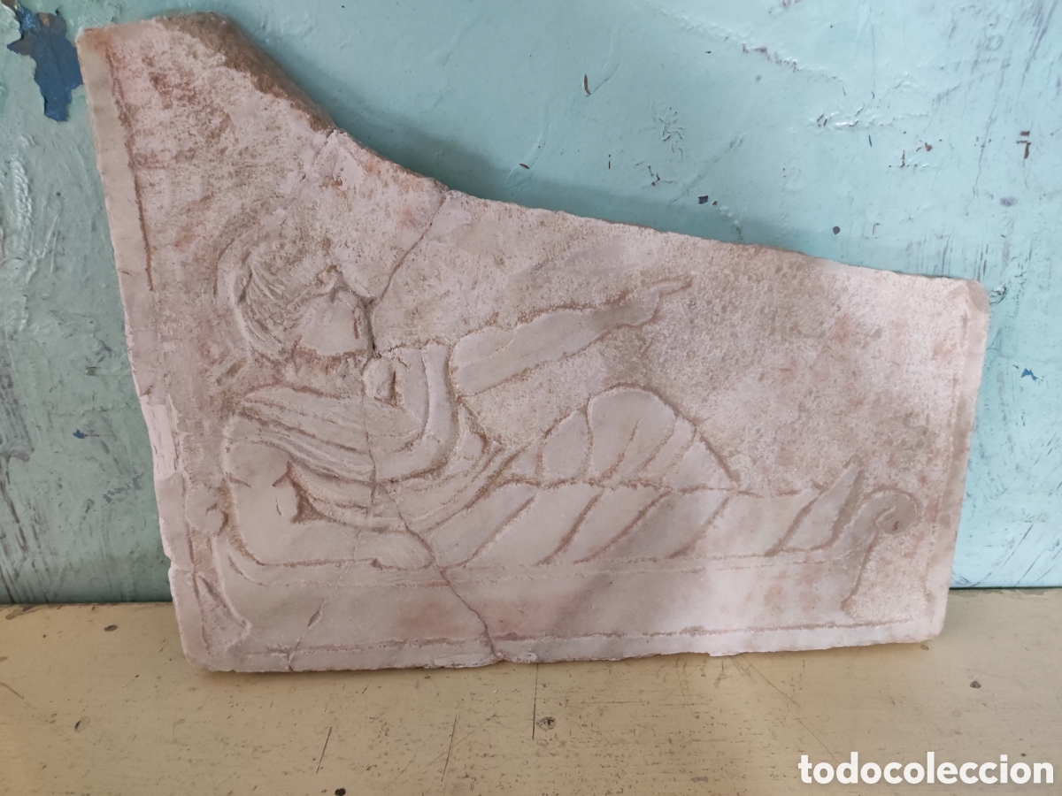 Arte: Fragmento tallado m&aacute;rmol - Foto 1