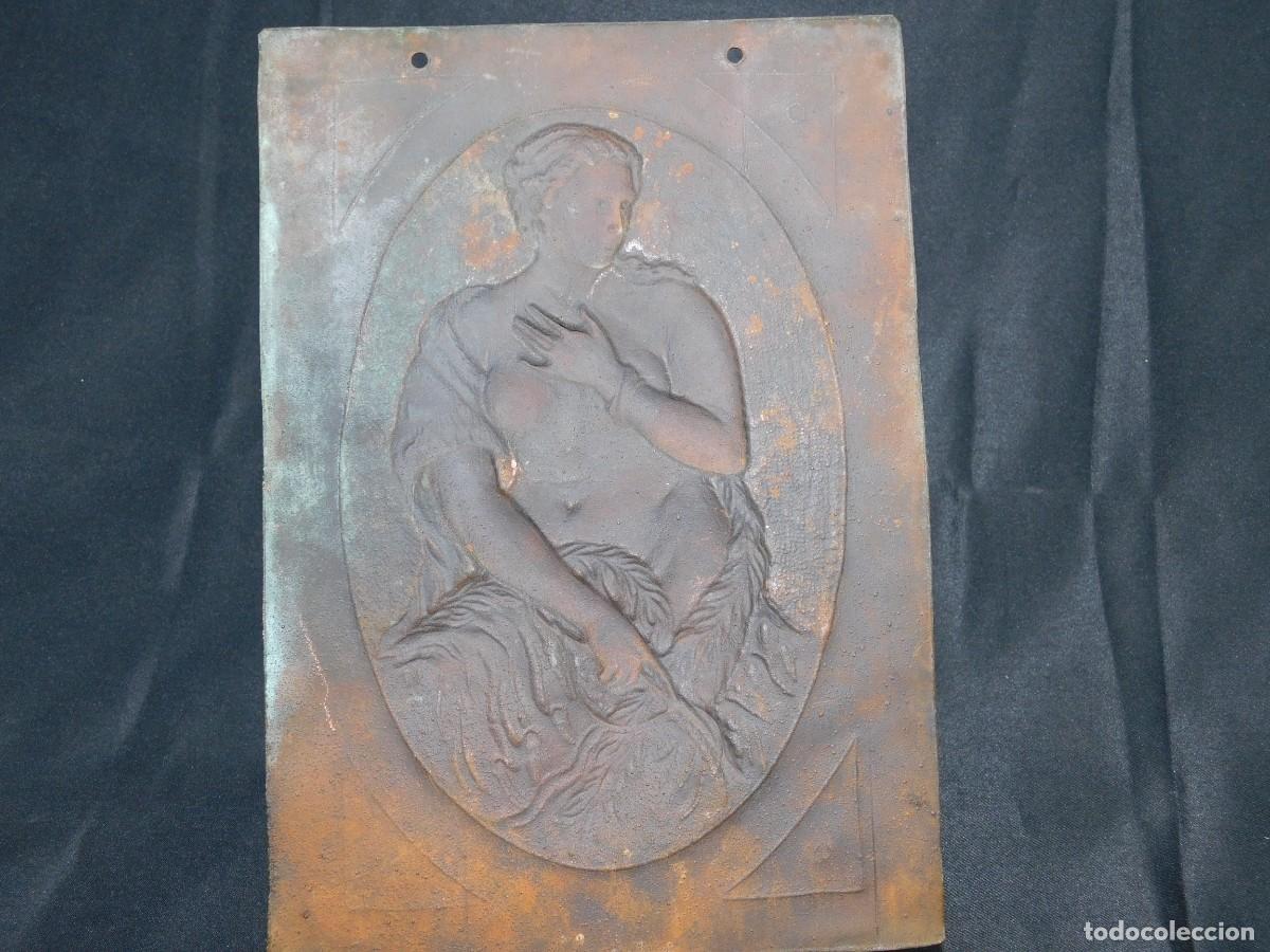 Arte: ANTIGUO RELIEVE SOBRE PLANCHA DE COBRE - Foto 5