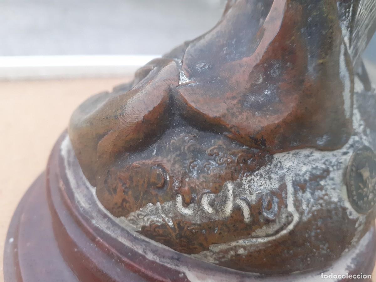 Arte: Estatua centenaria firmada Rouchot - Foto 8