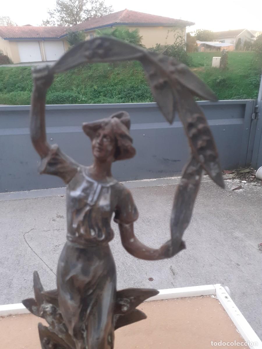 Arte: Estatua centenaria firmada Rouchot - Foto 2