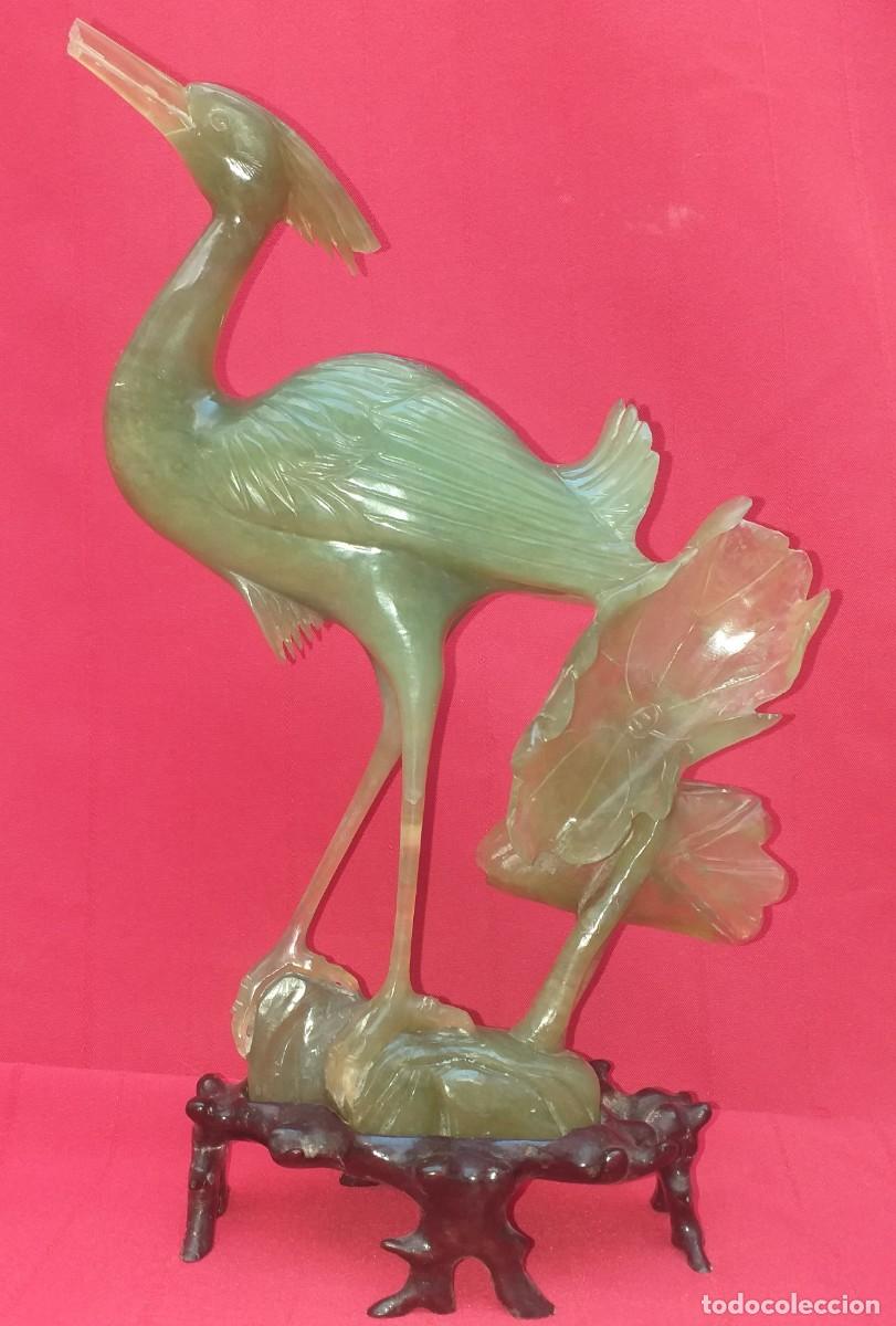 Arte: ESCULTURA DE JADE - 25 CM - Foto 1