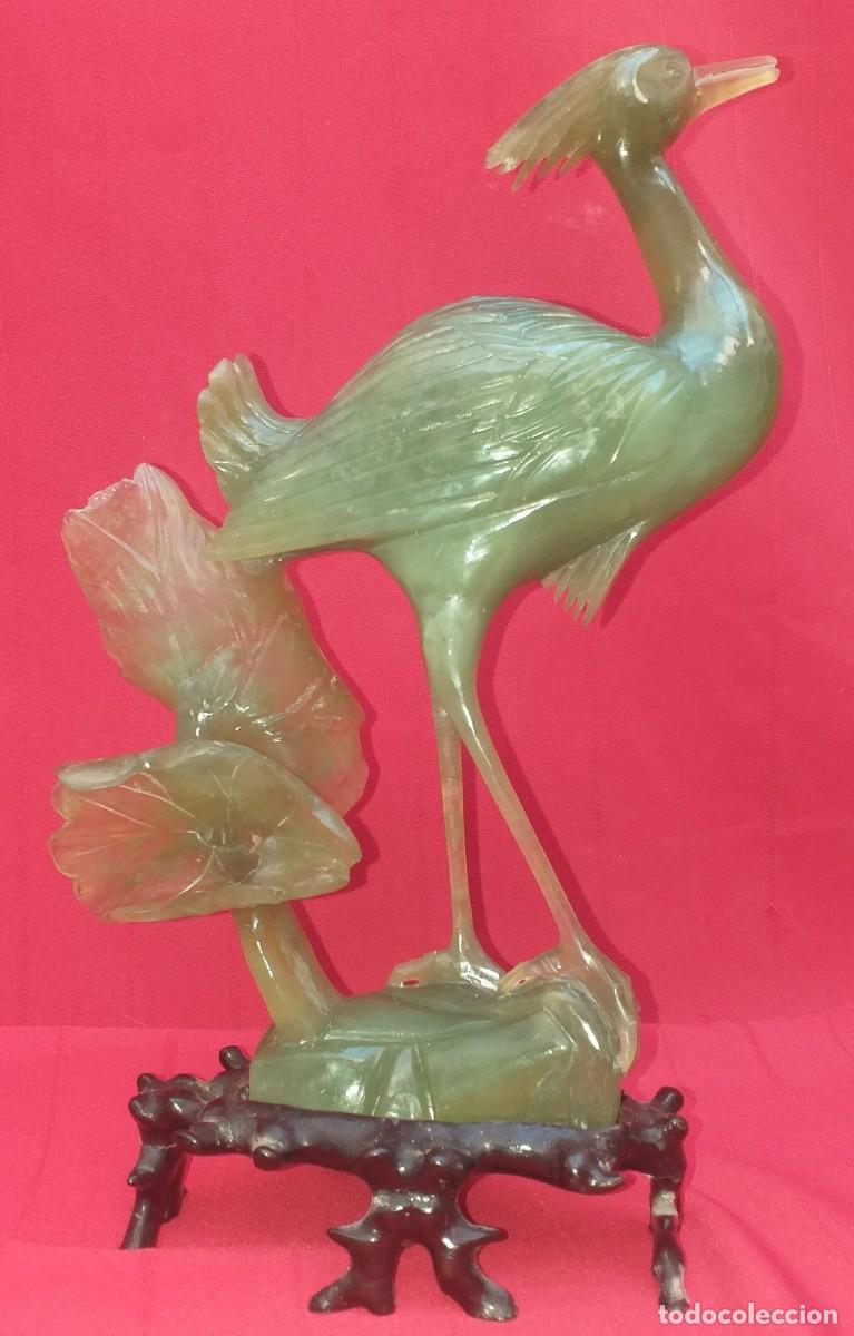 Arte: ESCULTURA DE JADE - 25 CM - Foto 8