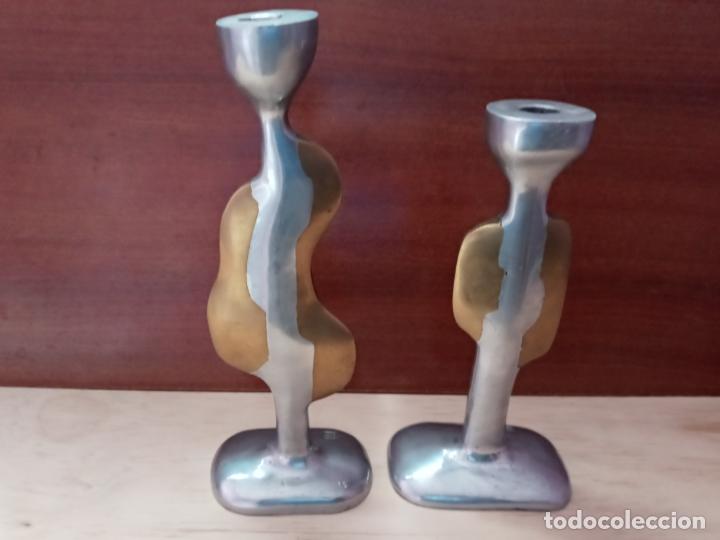Arte: Pareja candelabros- Escultor David Marshall Sevilla - Foto 3