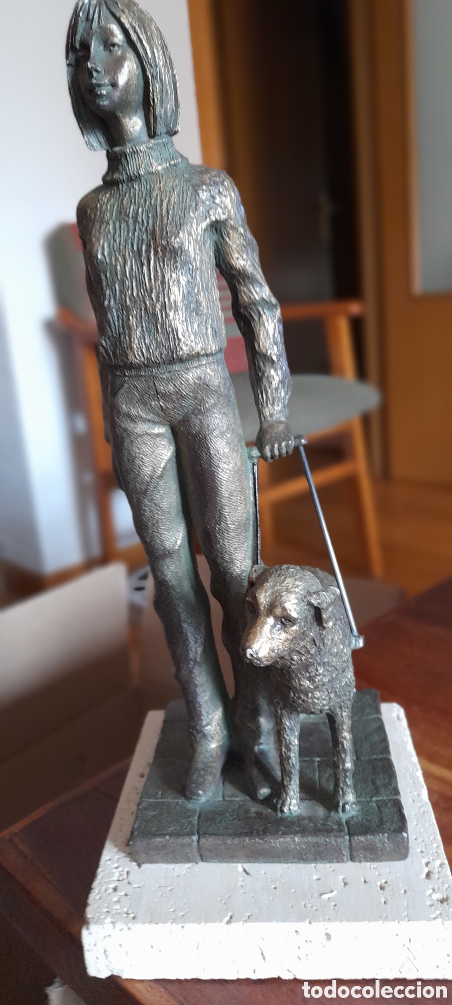 Arte: Figura perro gu&iacute;a - Foto 1
