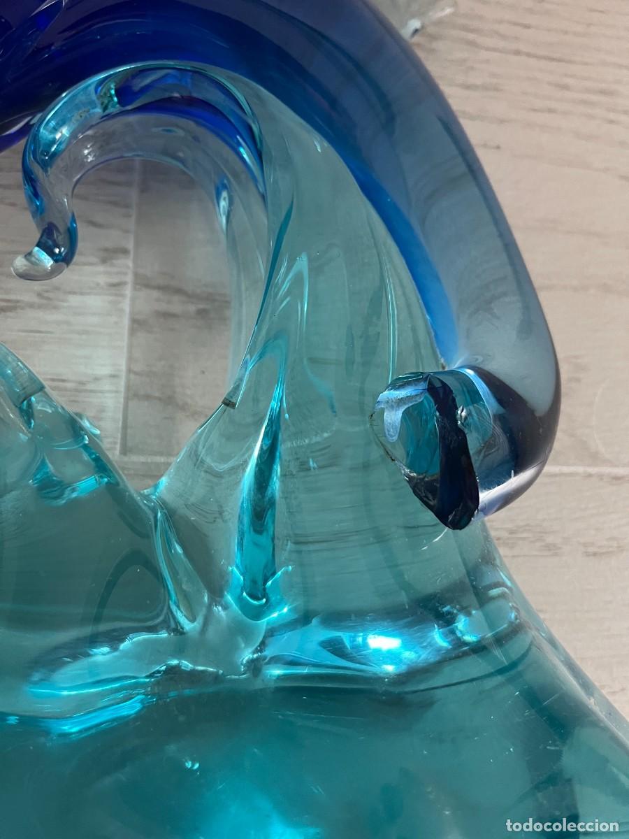 Arte: Delfin azul Murano - Foto 2