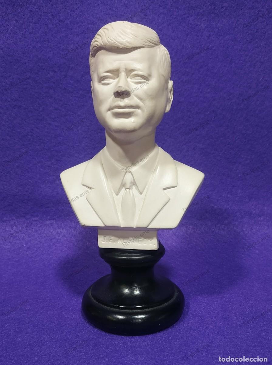 Arte: BUSTO DE KENNEDY EN PEANA - Foto 1