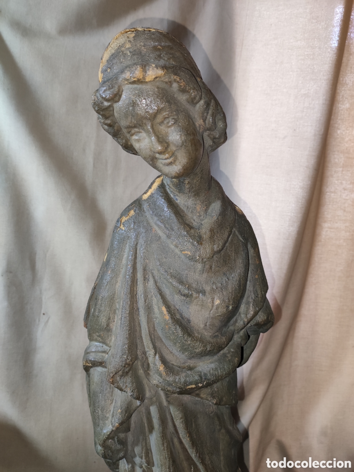 Arte: San Juan escultura estucada. - Foto 2