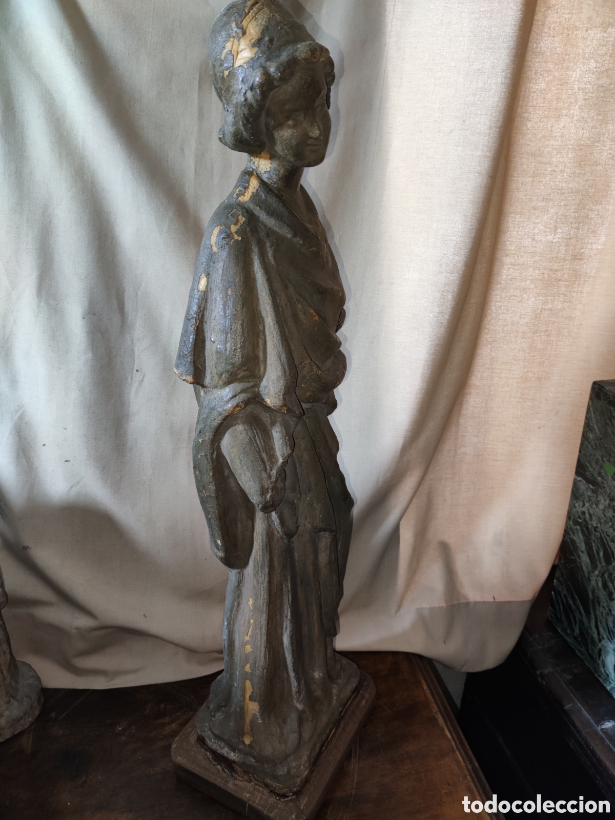Arte: San Juan escultura estucada. - Foto 4
