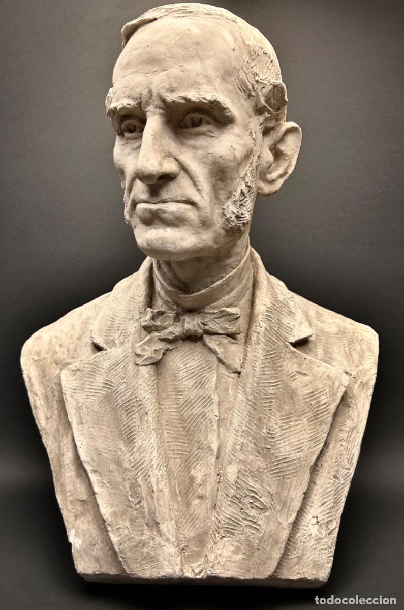 Arte: BUSTO ESTUCO (s.XIX) - Foto 2