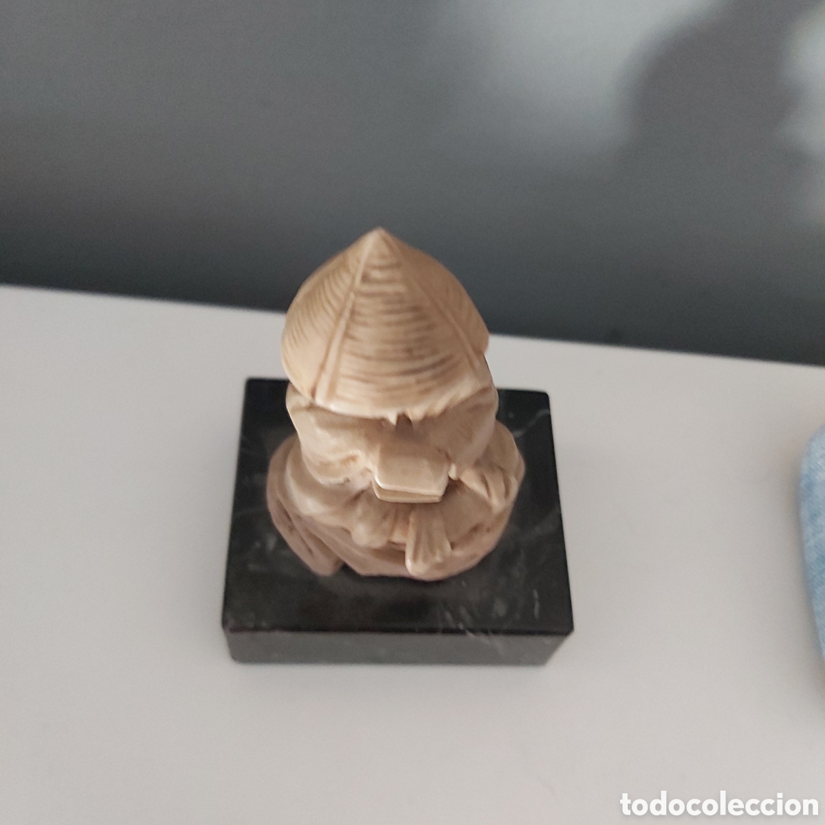 Arte: PEQUE&Ntilde;O NETSUKE JAPONES. REF S1 ARTE JAPON - Foto 3