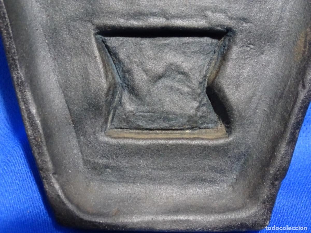 Arte: ESCULTURA AN&Oacute;NIMA DE CARA EN CIBROCEMENTO. - Foto 5