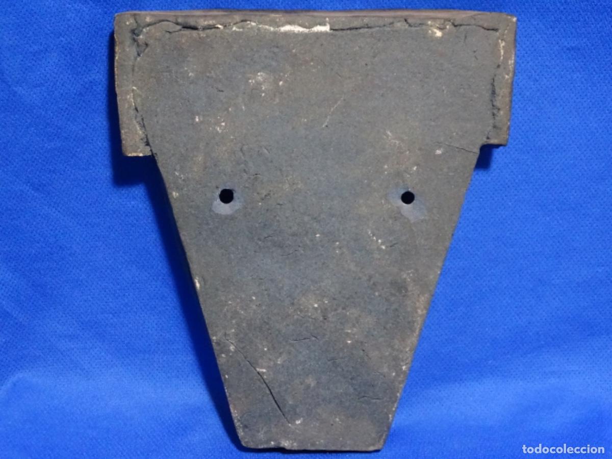 Arte: ESCULTURA AN&Oacute;NIMA DE CARA EN CIBROCEMENTO. - Foto 9