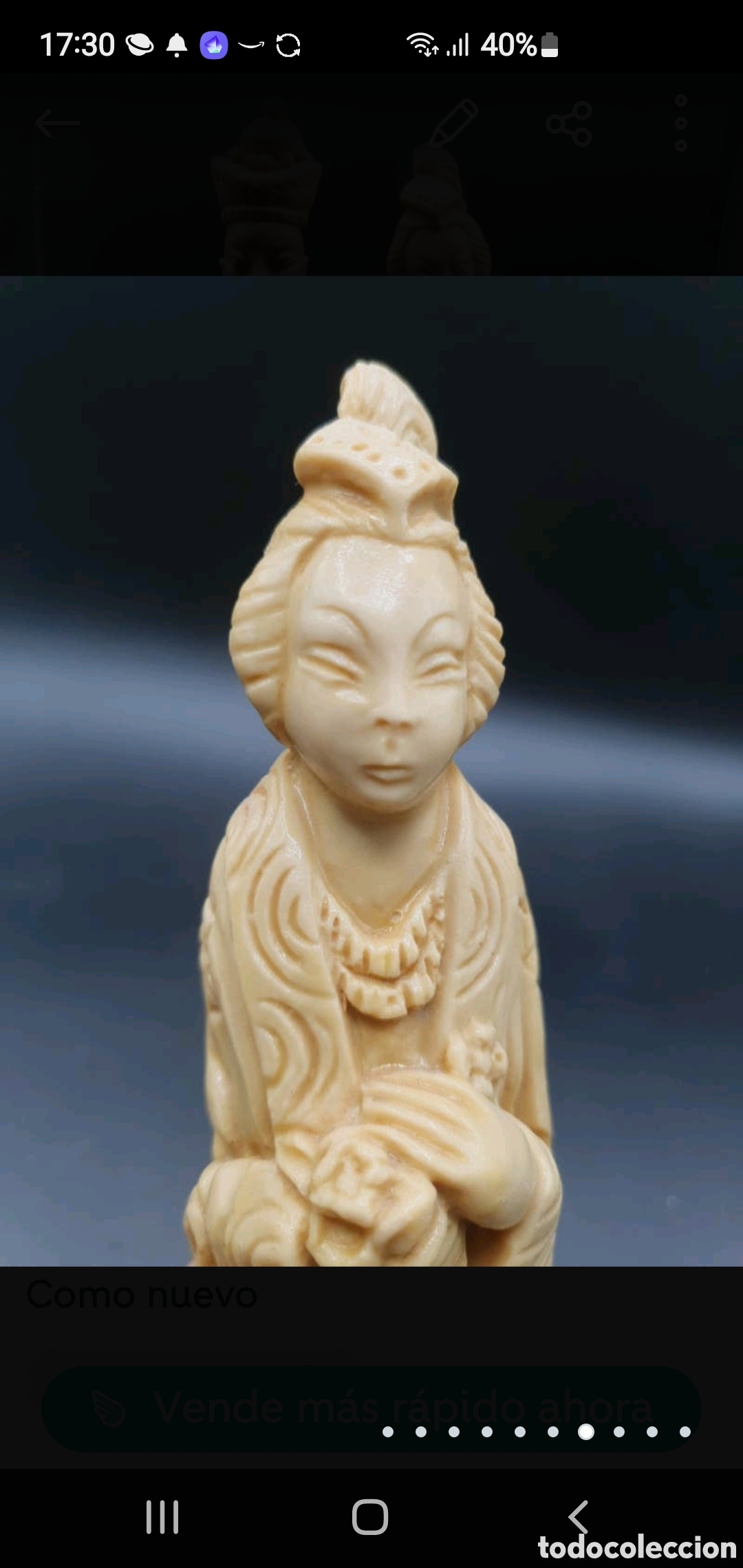 Arte: Pareja figuras chinas - Foto 7