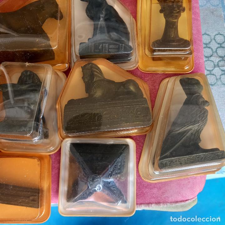 Arte: Lote 22 figuras Egipto coleccion - Foto 5