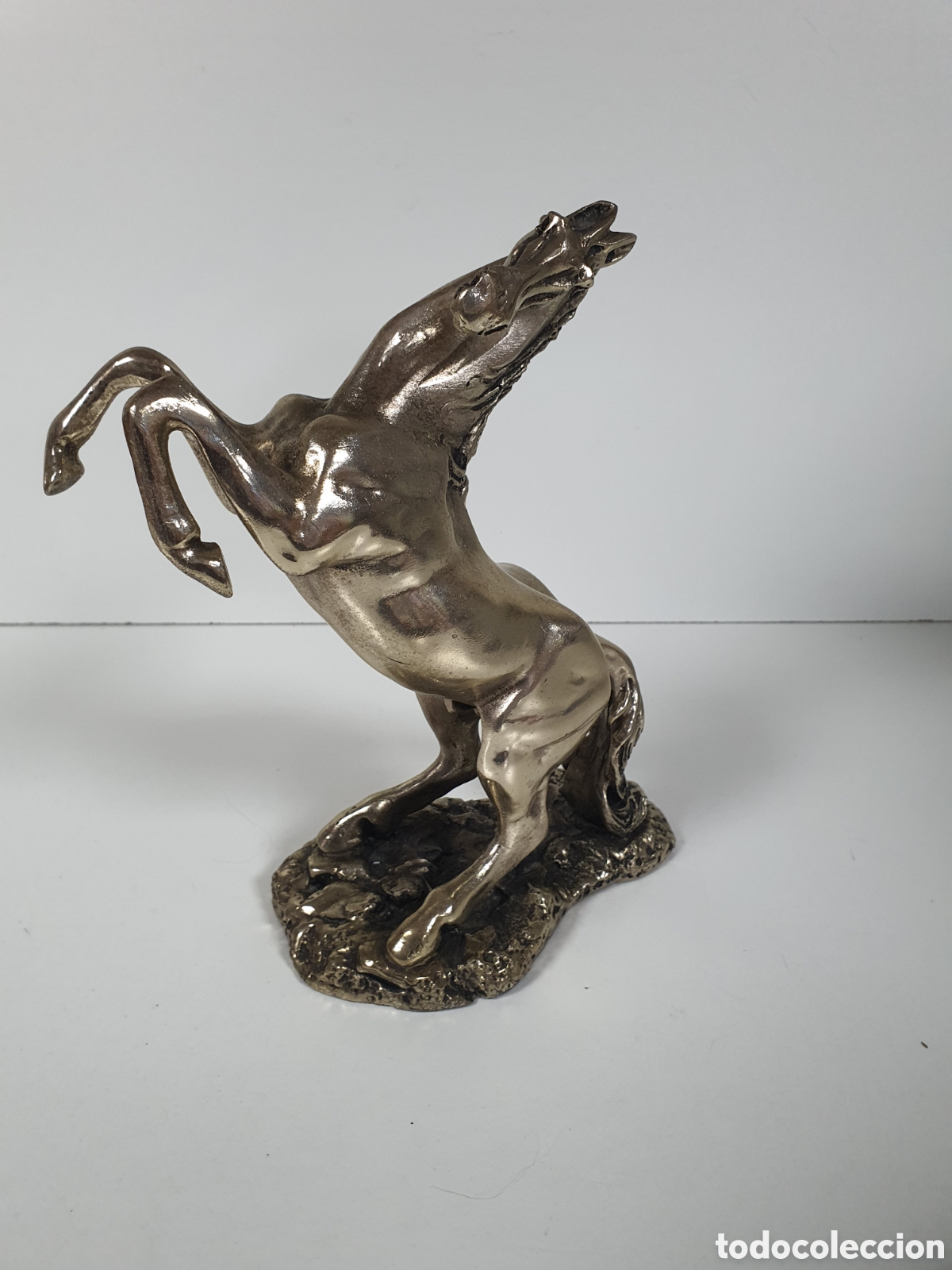 Arte: Figura plata caballo argenplast - Foto 1