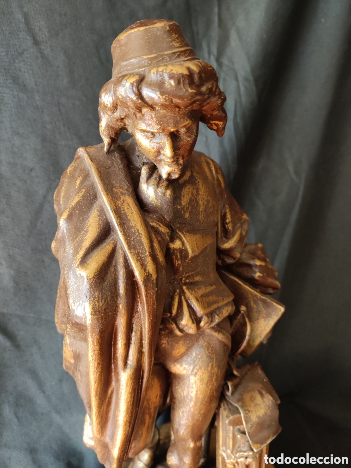 Arte: Figura rom&aacute;ntica calamina - Foto 3