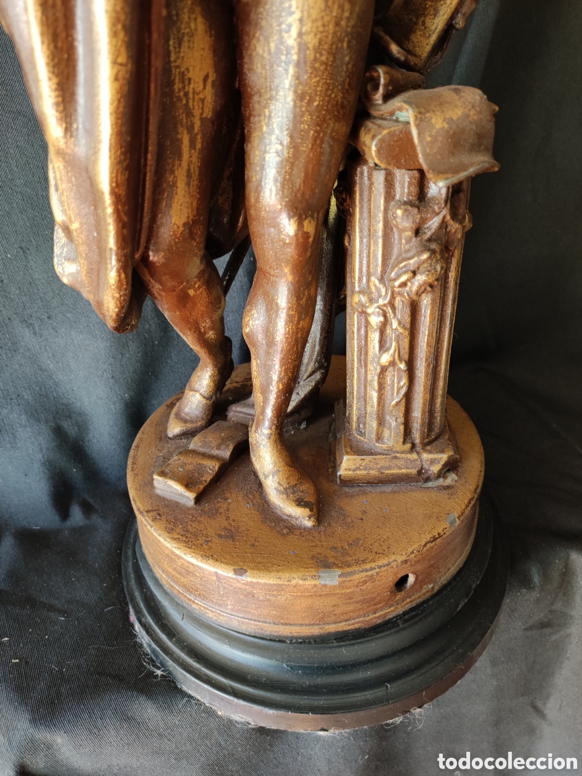 Arte: Figura rom&aacute;ntica calamina - Foto 4