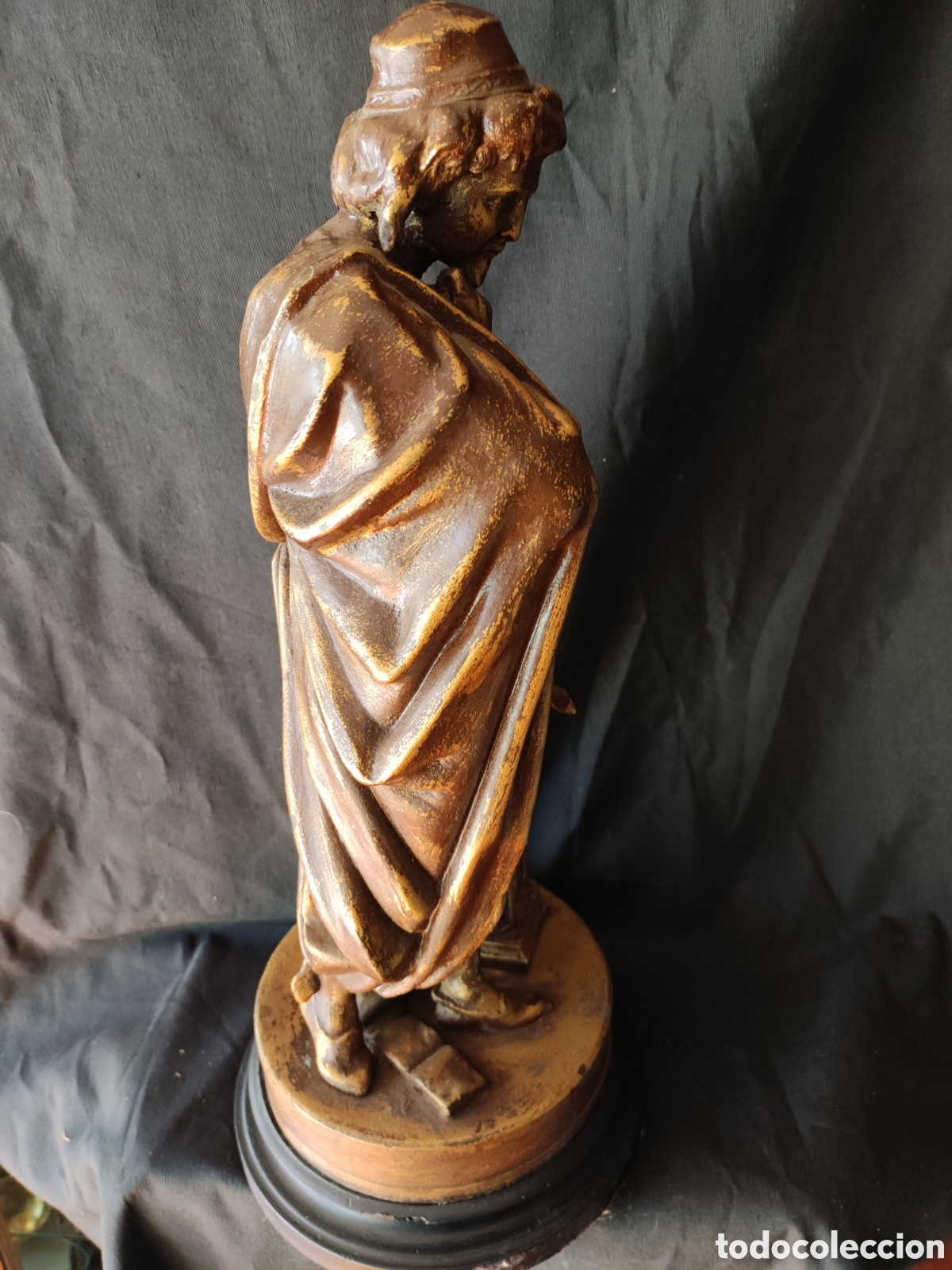 Arte: Figura rom&aacute;ntica calamina - Foto 6