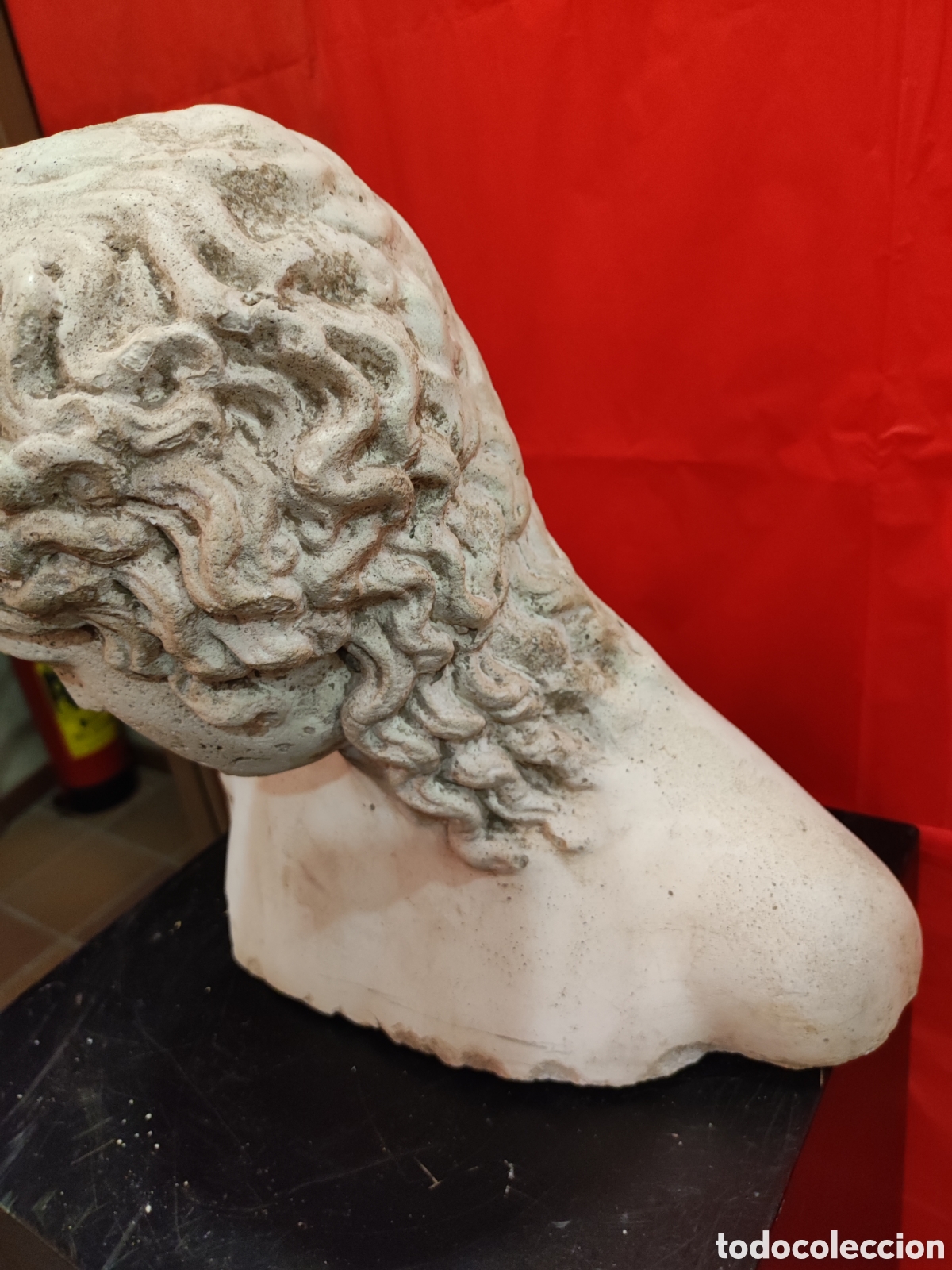 Arte: Busto antiguo siguiendo modelos Romanos - Foto 4