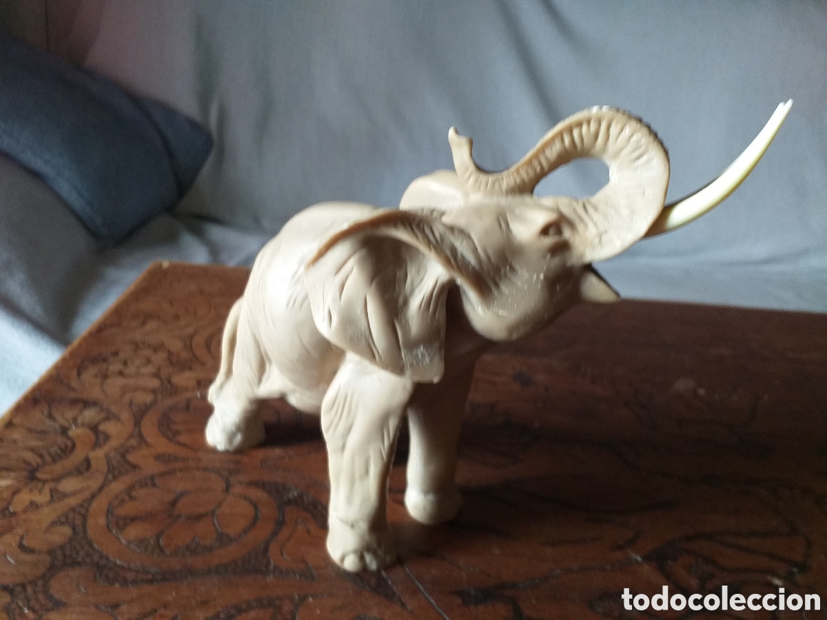 Arte: Elefante de marfilina - Foto 2