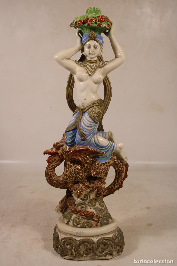 Arte: urregi s.l. figura de diosa - Foto 6