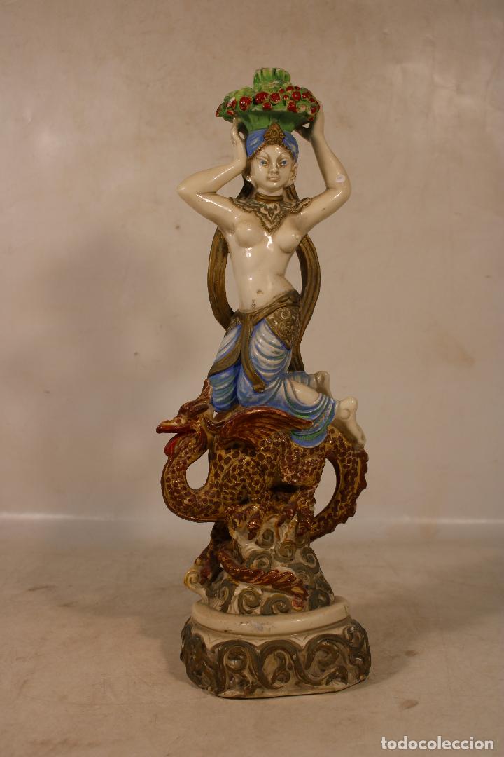 Arte: urregi s.l. figura de diosa - Foto 1