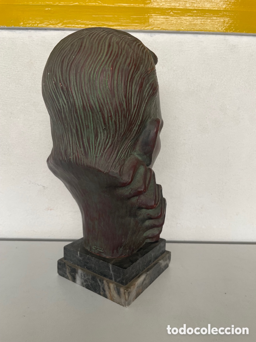 Arte: Busto de Miguel de Cervantes y Saavedra - Foto 4