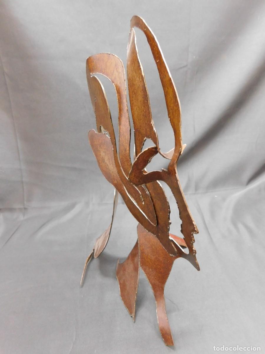 Arte: ESCULTURA CABEZA DE HIERRO - Foto 5