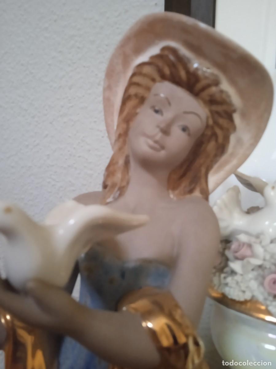 Arte: Figura decorativa dama en el jardin - Foto 2